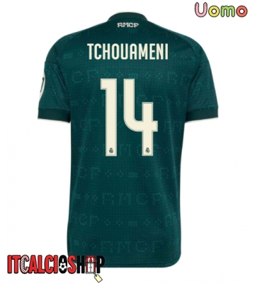 Real Madrid Aurelien Tchouameni #14 Seconda Maglia 2026-27 Manica Corta Real Madrid Aurelien Tchouameni #14 Seconda Maglia 2026-27 Manica Corta